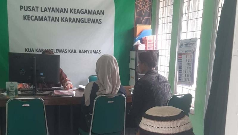 KUA Karanglewas Layani Persiapan Pernikahan Catin