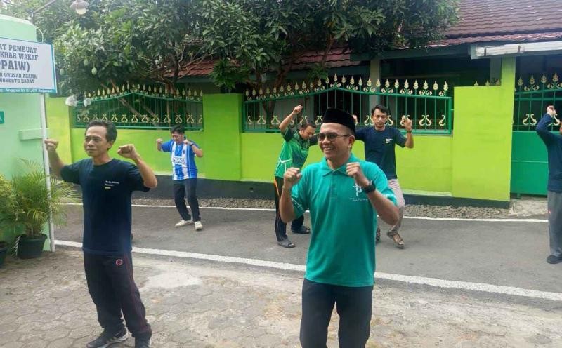 Senam Pagi Bersama Gelorakan Semangat dan Produktivitas