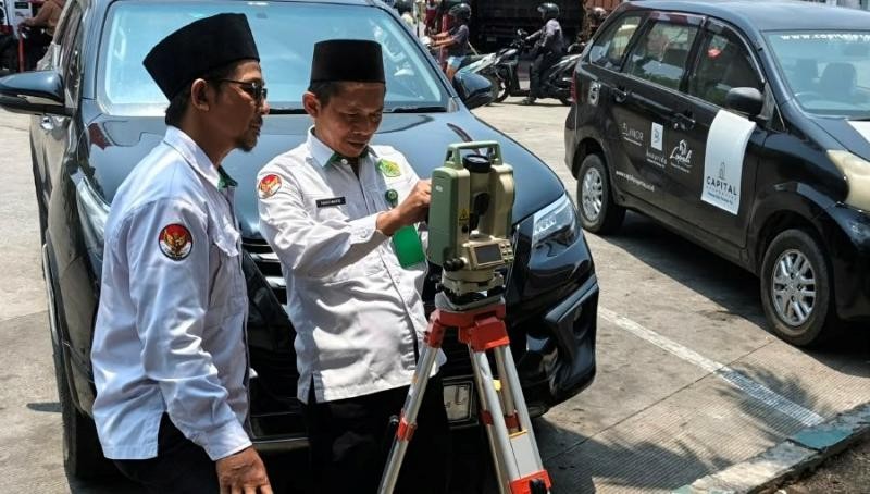 Kemenag Banyumas Masifkan Pengukuran Arah Kiblat Mushola SPBU, Pengelola Berikan Apresiasi