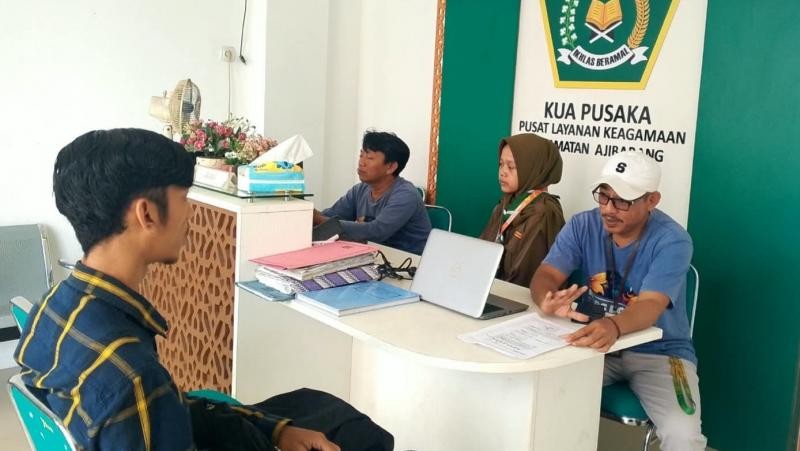 KUA Ajibarang Beri Layanan Konsultasi Berkas bagi Calon Tamtama