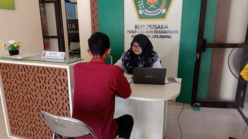 Dukung Tertib Administrasi Pernikahan, KUA Jatilawang Layani Penerbitan Rekomendasi Nikah