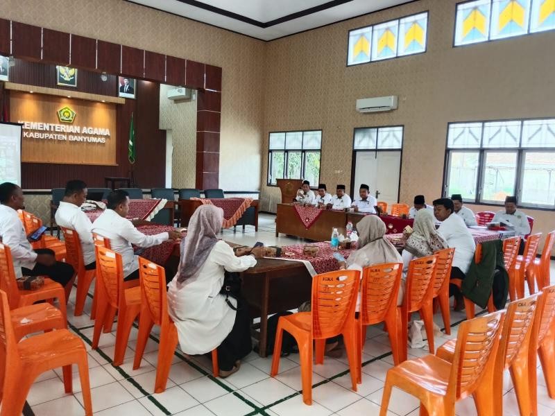 Penyuluh KUA Gumelar Ikuti Pembentukan Pokja Humas Kemenag Banyumas