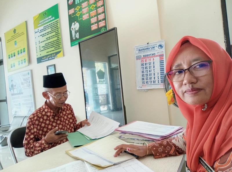 Wujudkan Pelayanan Prima, KUA Jatilawang Layani Permohonan Rekomendasi Bantuan Rehab Tempat Wudu Masjid Nurul Iman