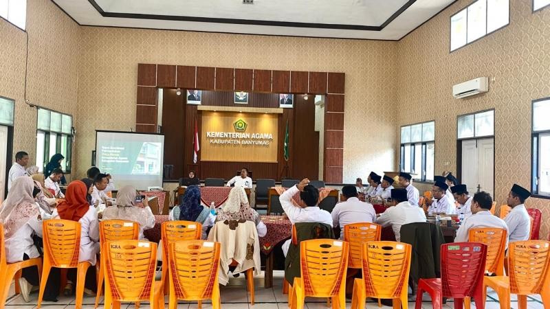 Perkuat Publikasi dan Sinergi Informasi, Kemenag Banyumas Gelar Rakor Pembentukan Pokja Humas