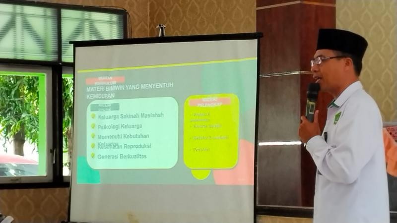 Penyuluh KUA Jatilawang Ikuti Sosialisasi Bimwin, Perkuat Pemahaman Pentingnya Psikologi Keluarga