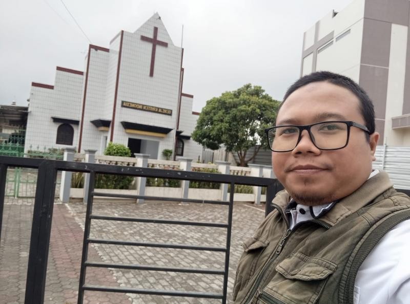 Penyuluh KUA Wangon Perkuat Kerukunan Umat Beragama dengan Gereja Protestan Jambu