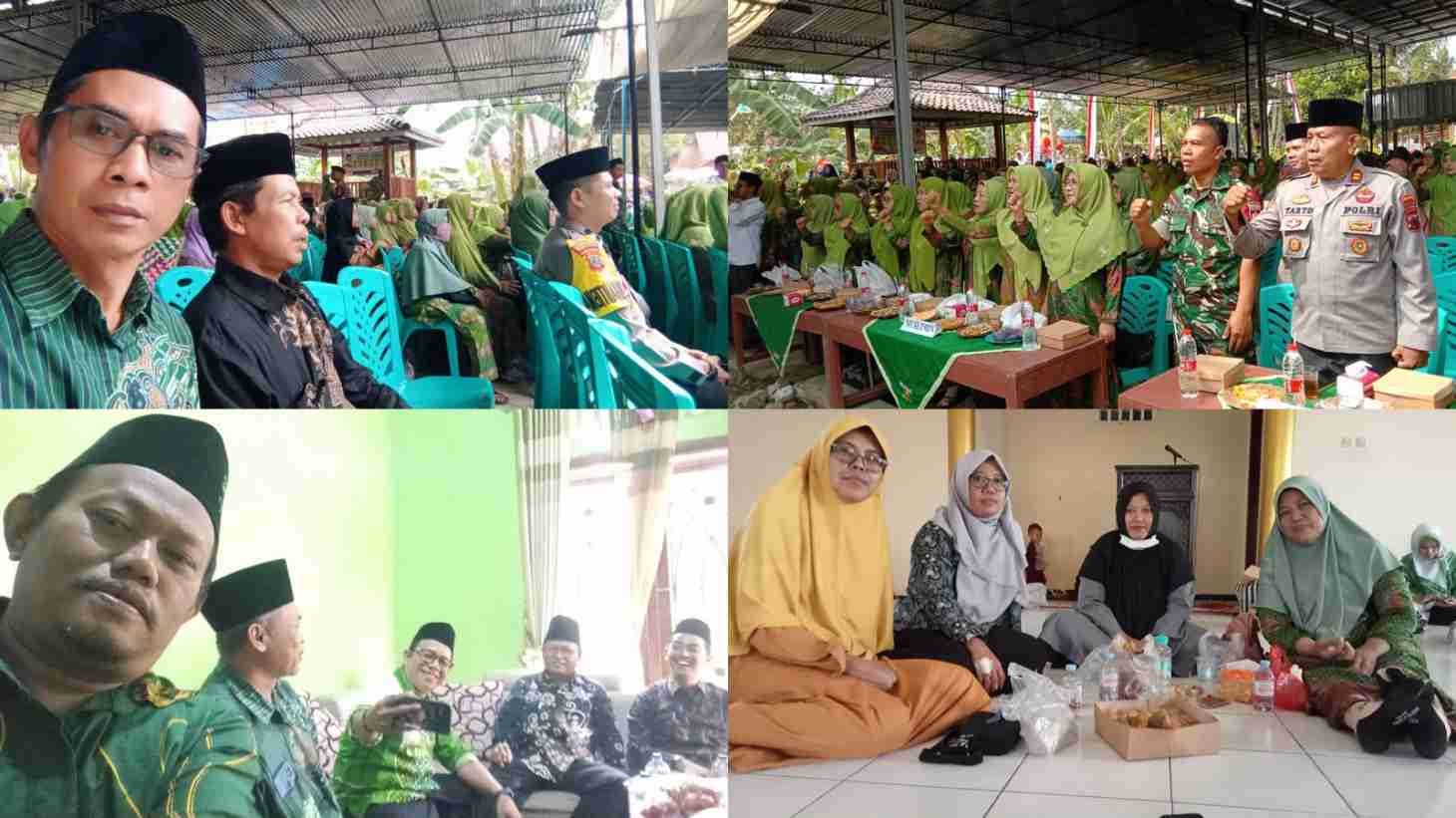 Perkuat Tali Silaturahmi dan Spiritualitas, Guru dan Karyawan MTs Ma'arif NU 1 Purwojati Hadiri Pengajian Rutin Ahad Manis MWCNU
