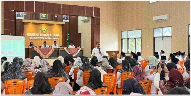 Kemenag Banyumas Gelar Sosialisasi Kepdirjen Bimas Islam No.1221 Tahun 2025 : Perkuat Fondasi Keluarga Sakinah Melalui Bimwin Catin