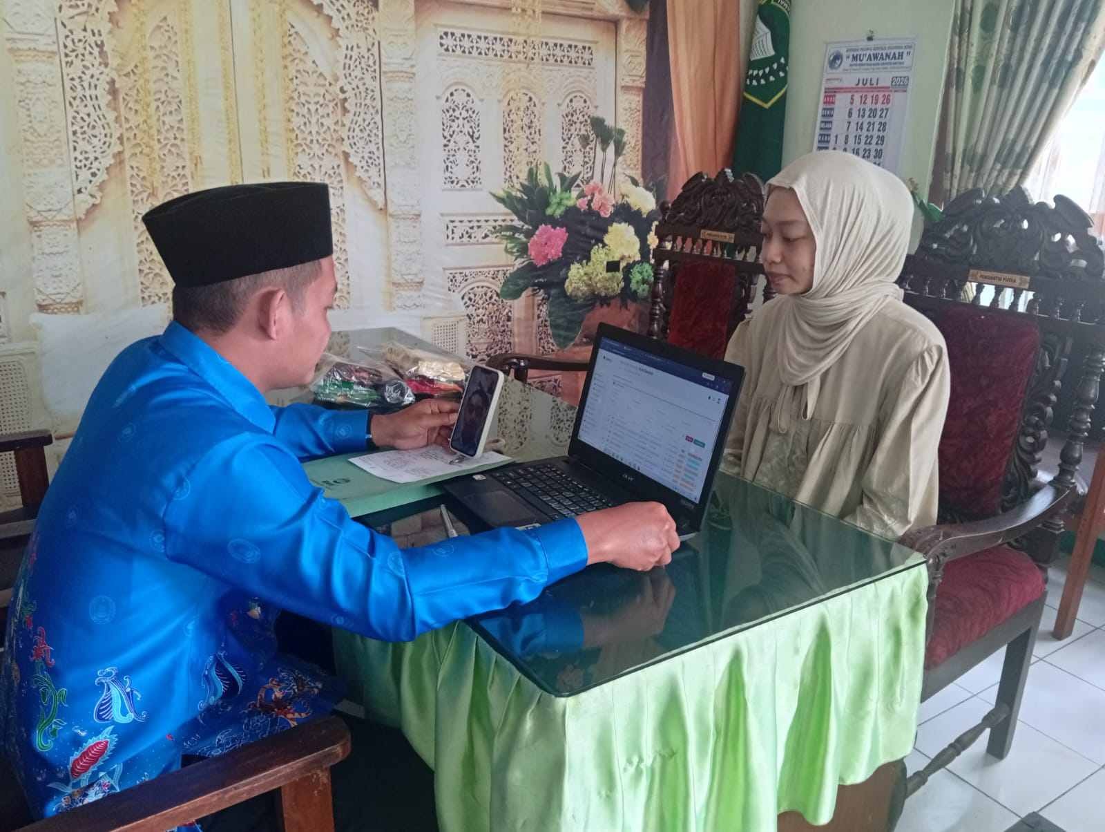 Bimwin KUA Tekankan Sepuluh Ciri Keluarga Sakinah Pada Catin