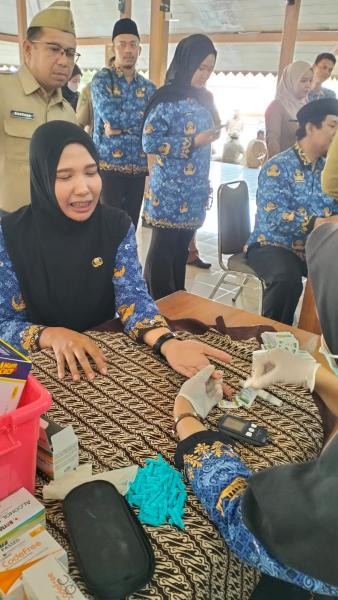 Tingkatkan Kesadaran Kesehatan Pegawai, Melalui Cek Kesehatan