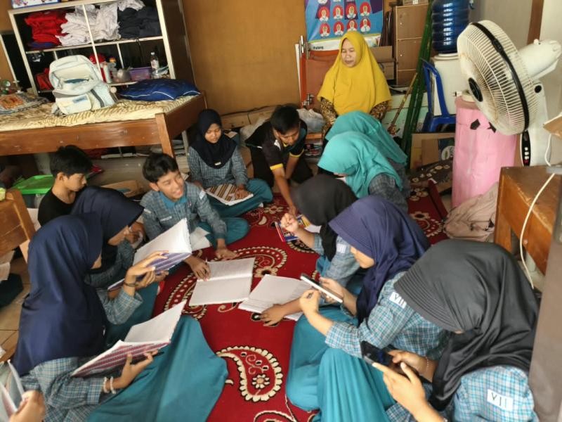 Asah Kesiapsiagaan, PMR Nahla MTsN 3 Banyumas Mantapkan Langkah Menuju Jumbara XXXII