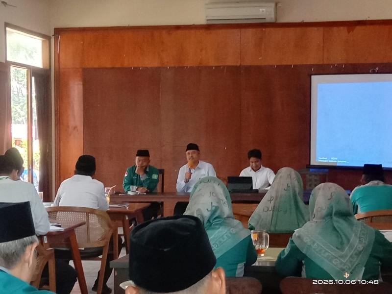 Rakor Pengembangan Mutu, Kepala MTs Ma’arif NU 1 Purwojati Perkuat Sinergi Madrasah
