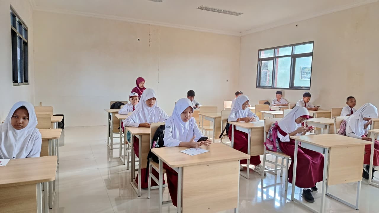 122 Calon Murid Baru Ikuti Tes Seleksi Gelombang 2 PMBM MTs Negeri 3 Banyumas
