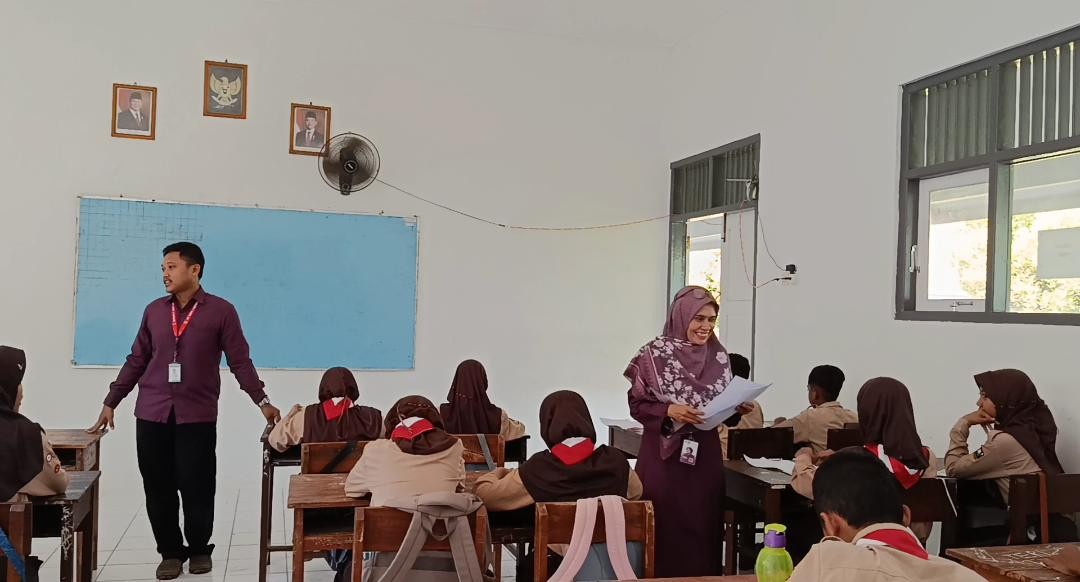 Tim Sosialisasi PMBM MTs Negeri 3 Banyumas Terus Bergerak Menjangkau SD/MI