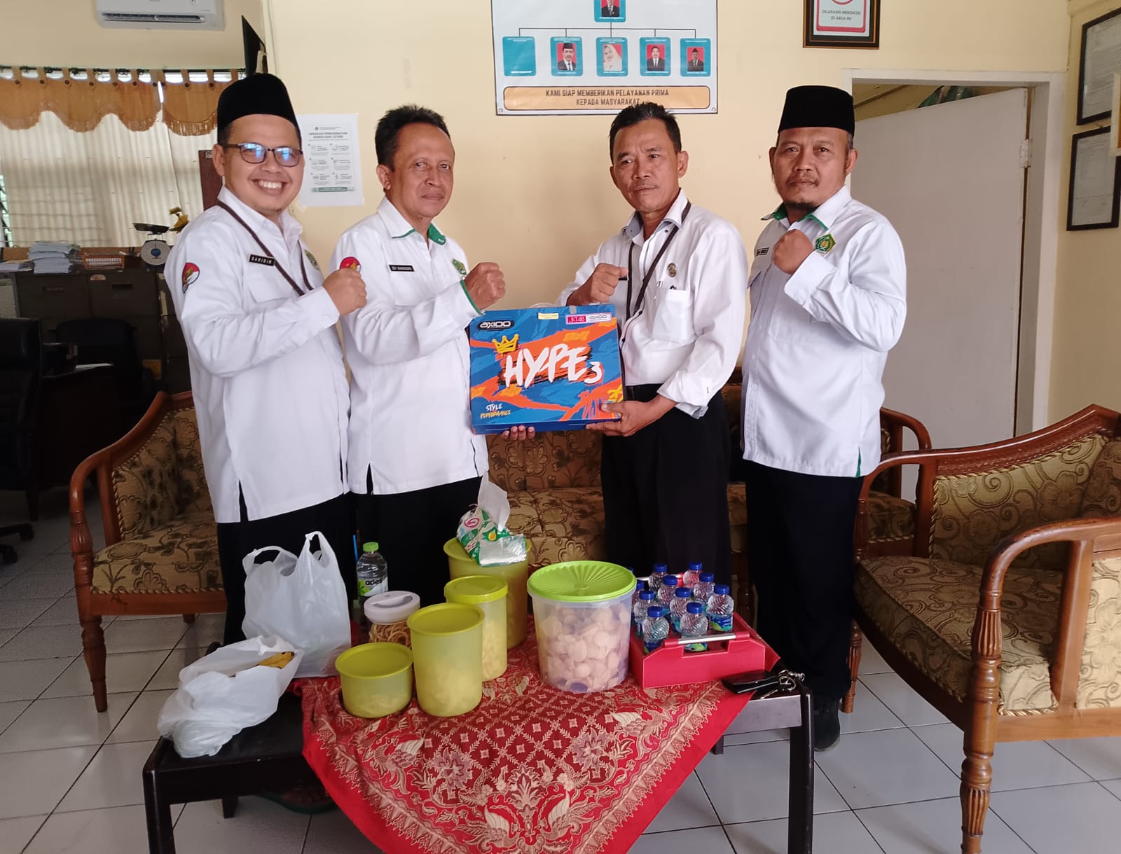 Pentasarufan laptop untuk MI Maarif NU Gancang Gumelar
