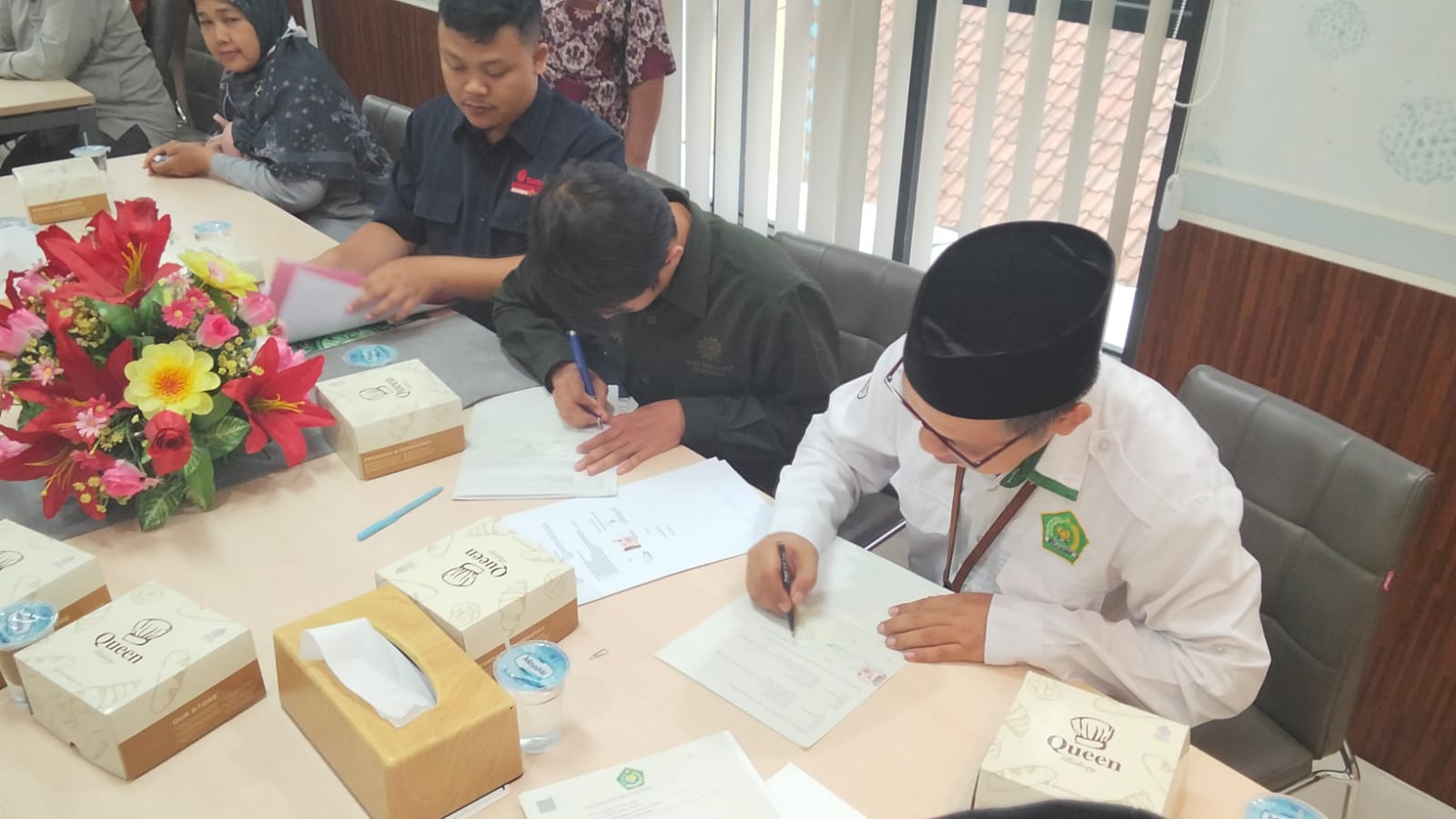 Ikrar wakaf dengan KUA Purwokerto Utara