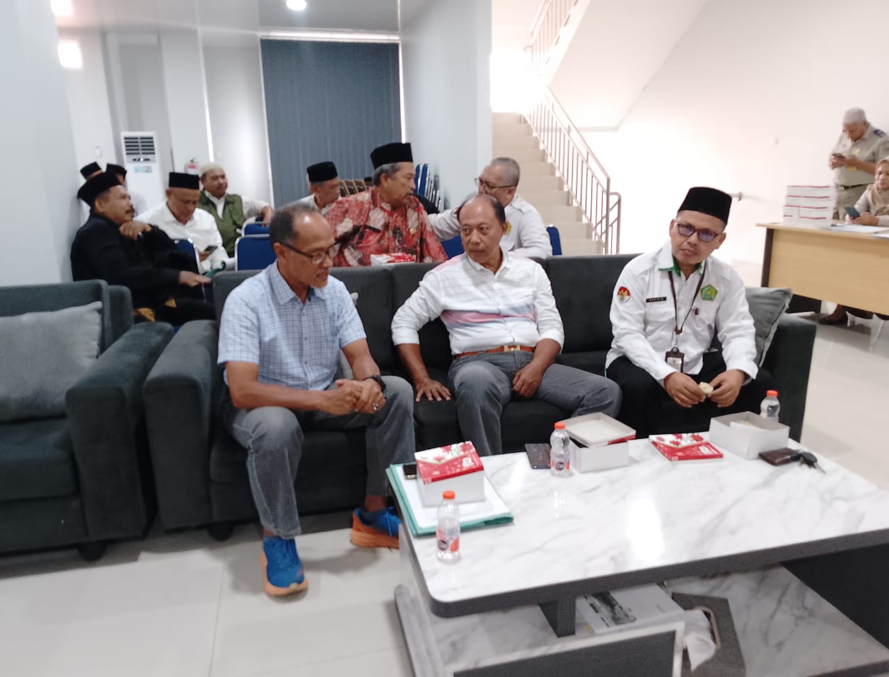 Rapat Koordinasi lebih lanjut untuk mengoptimalkan percepatan pelaksanaan pendaftaran tanah wakaf