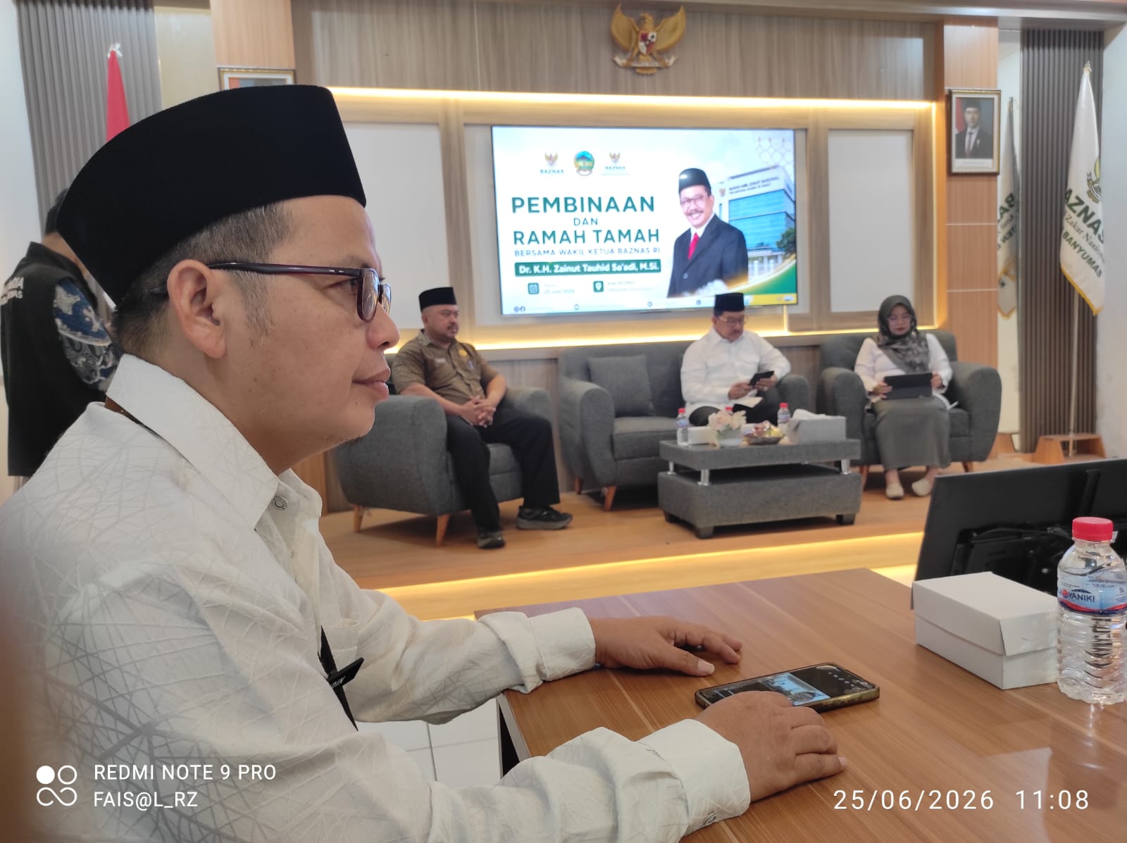 Rapat bersama BAZNAS