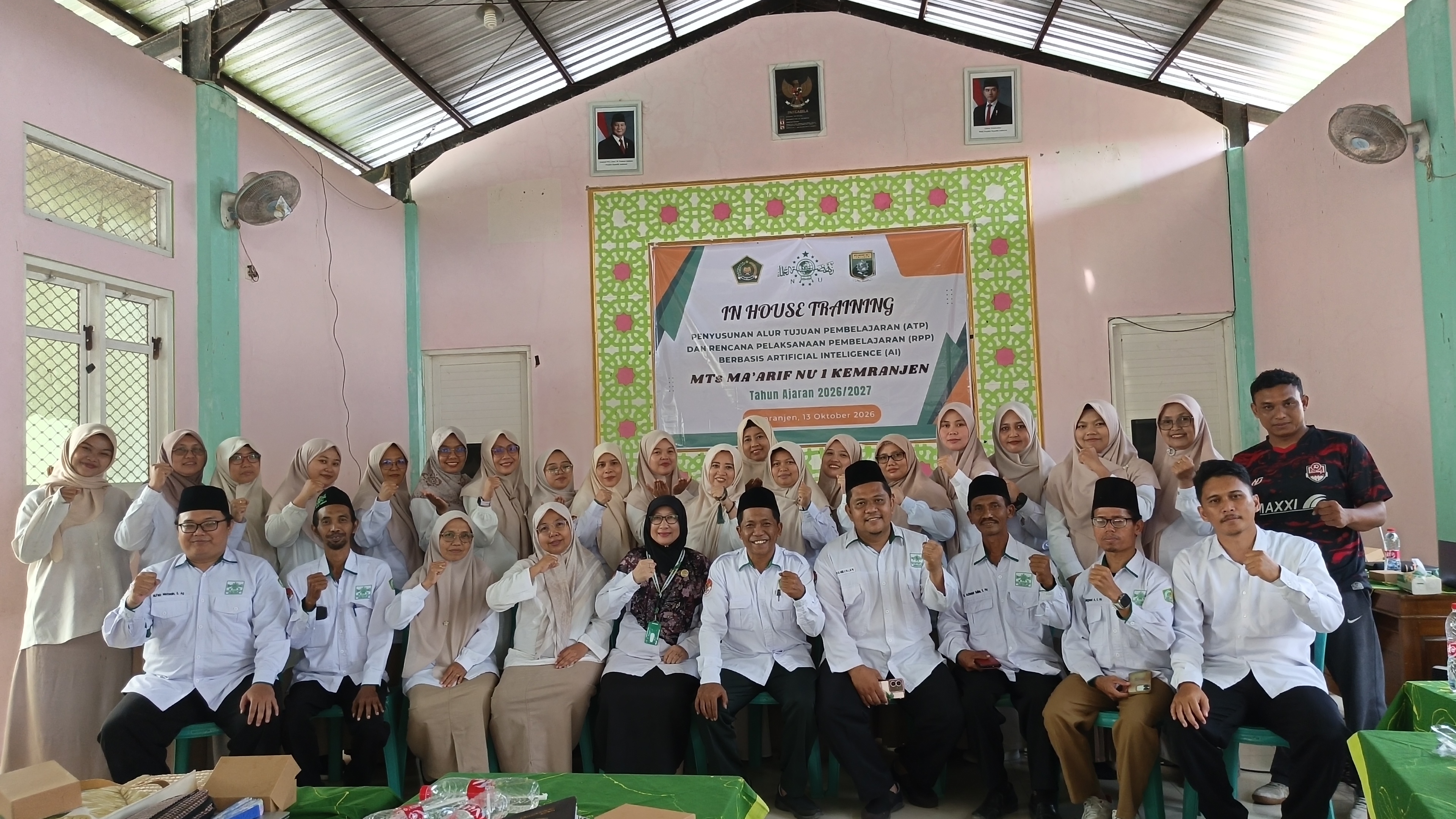 Pengisian PKG, dan IHT Penyusunan ATP dan RPP berbasis AI