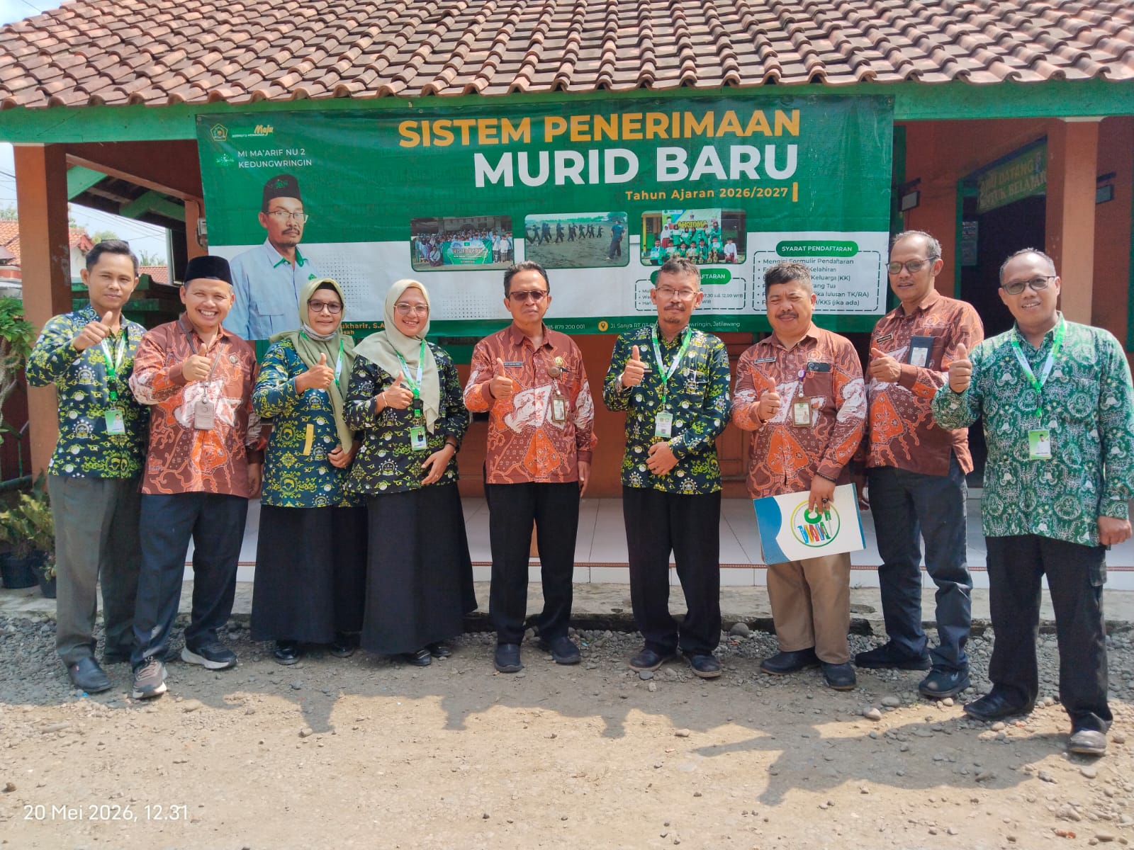 Pentasarufan MI Maarif NU 2 Kedungwringin, Jatilawang