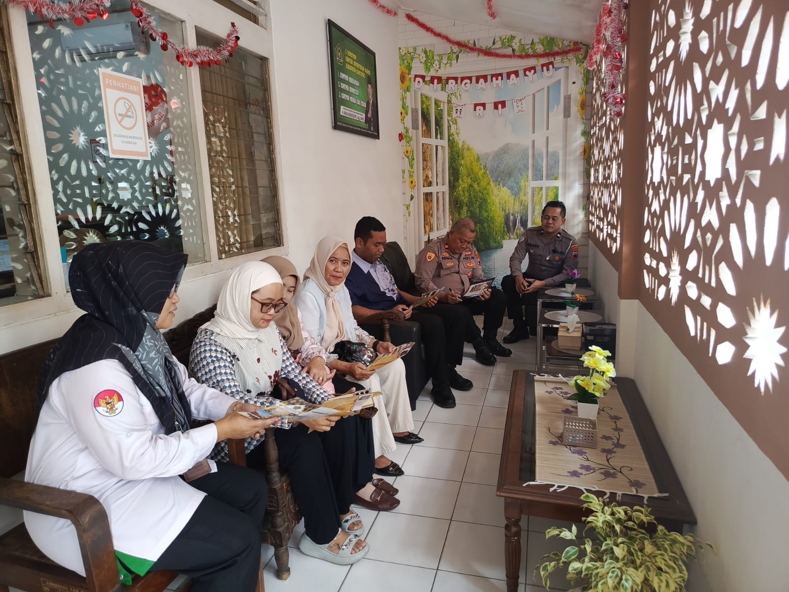 Rapat Koordinasi dengan Polresta Banyumas terkait pengajuan ijop bagi TPQ